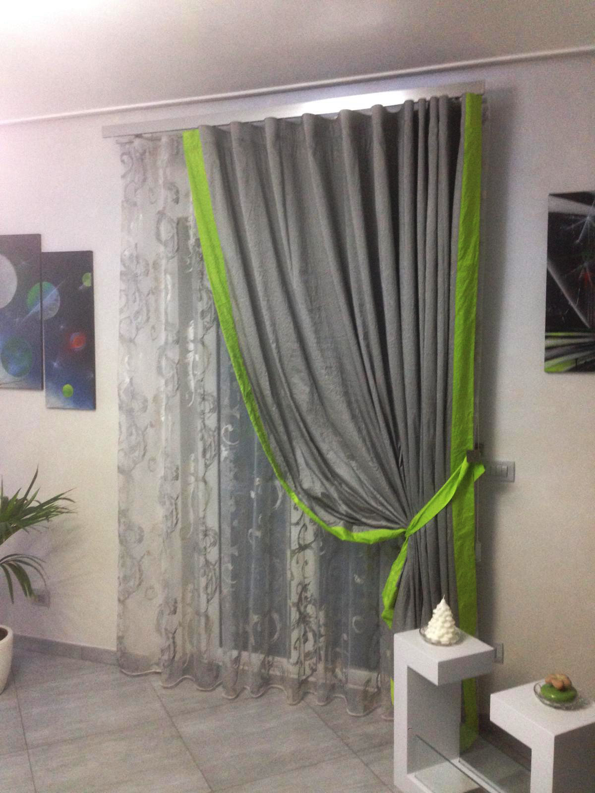 <span>Tende da interno</span>Tenda doppia ad onda